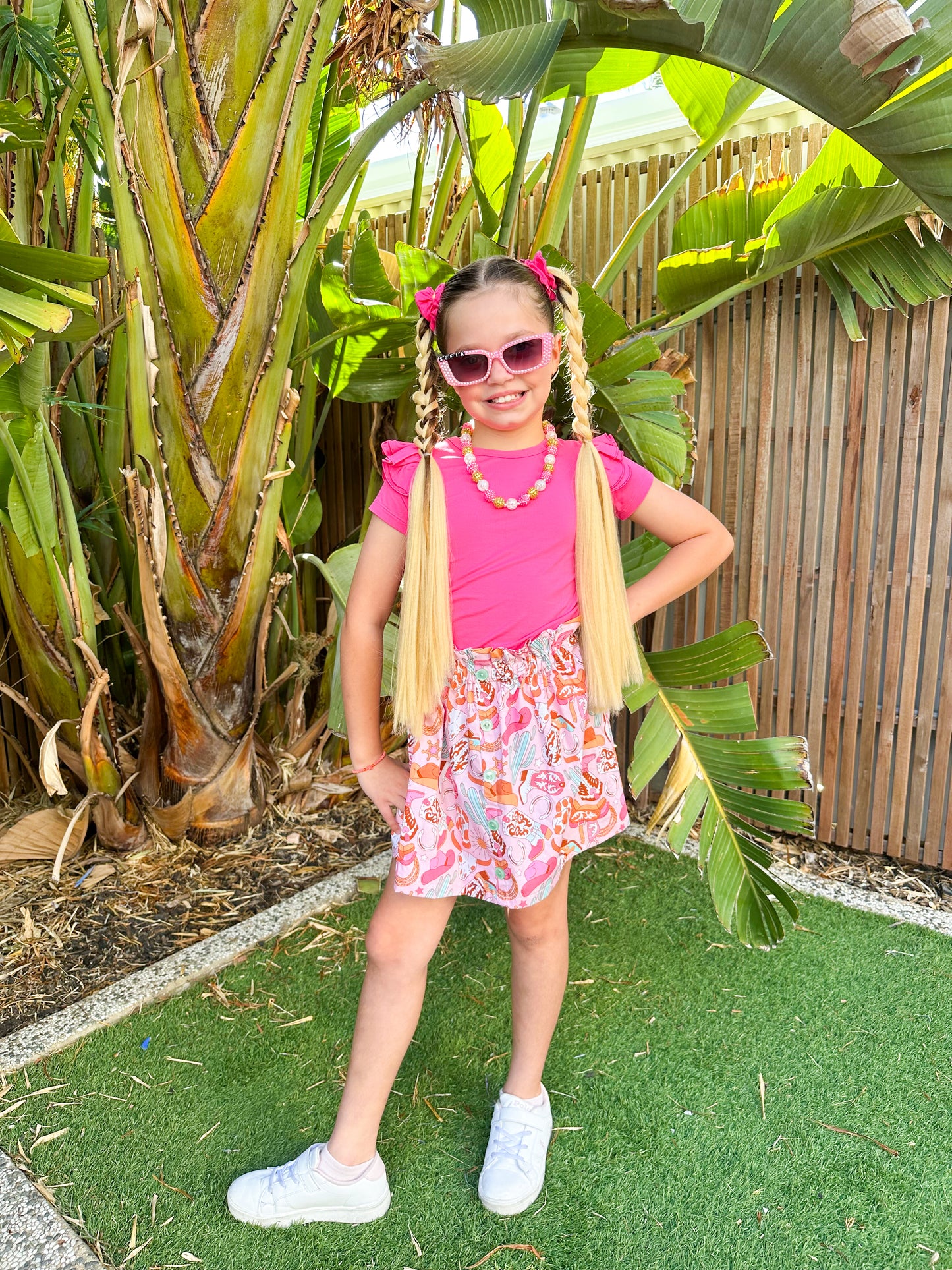 Blonde braid set
