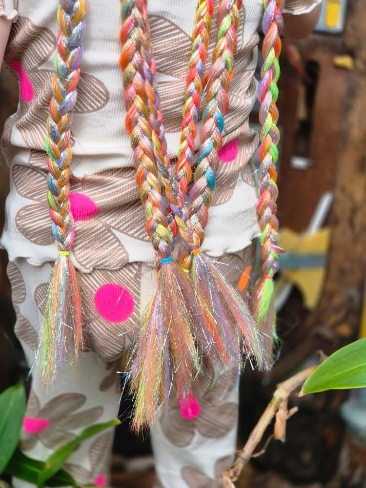 Rainbow Stargaze braid set