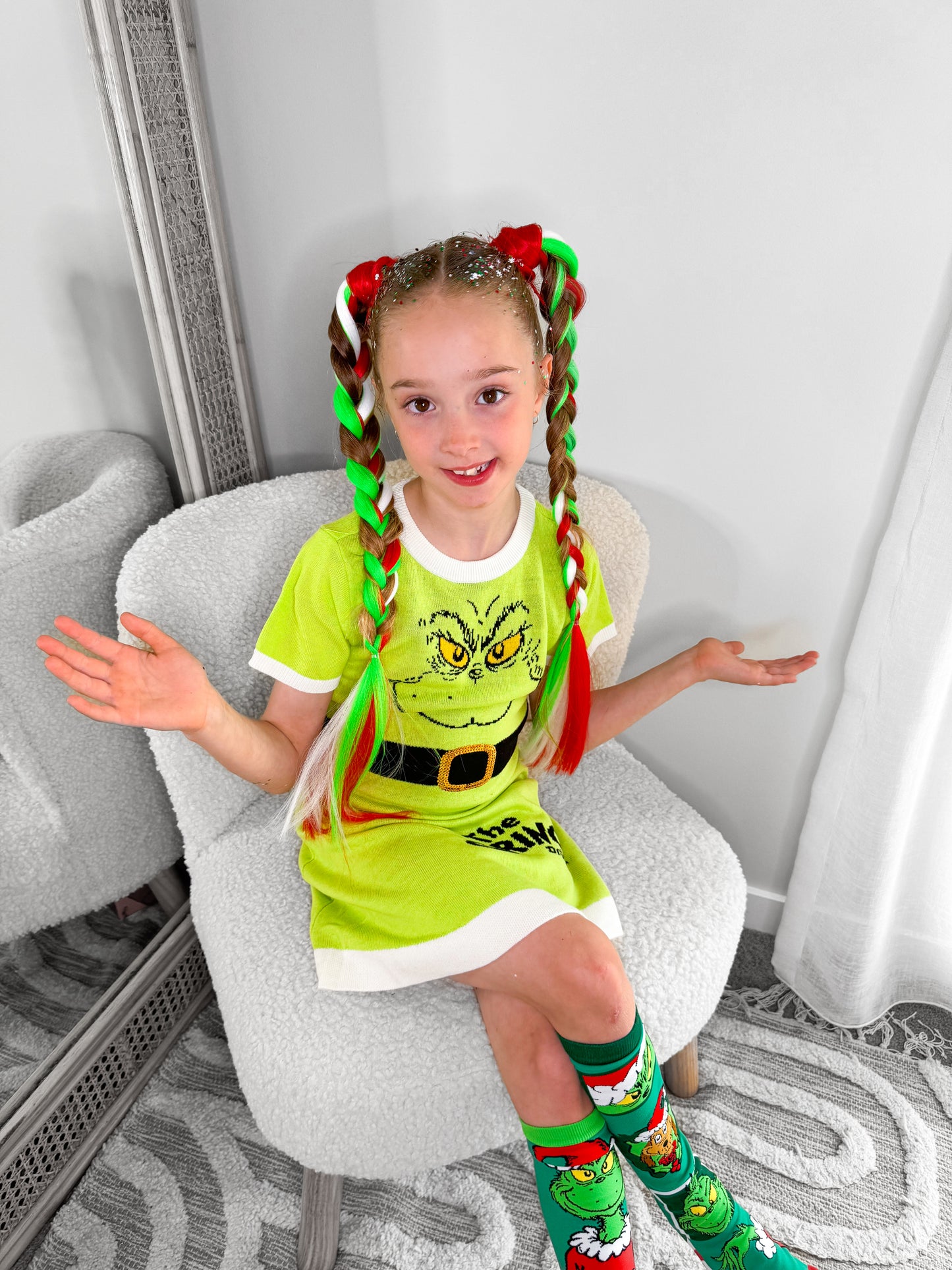 Merry Green-mas Braid Set