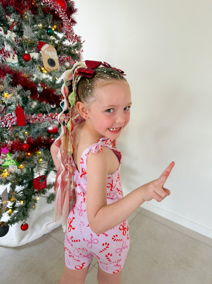 Christmas Candy-land bubble braid set