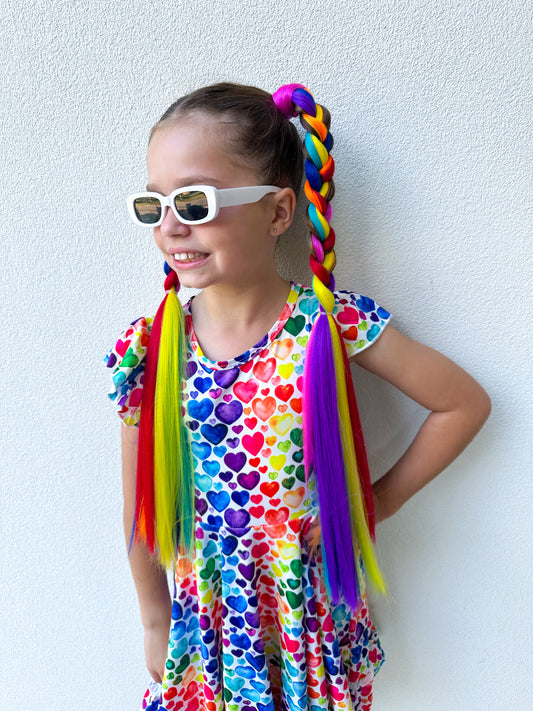 Rainbow Trolls Braid Set