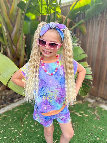 Buttercup ponytail set