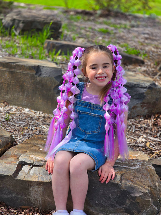 Butterfly Bubble Ponytail Set