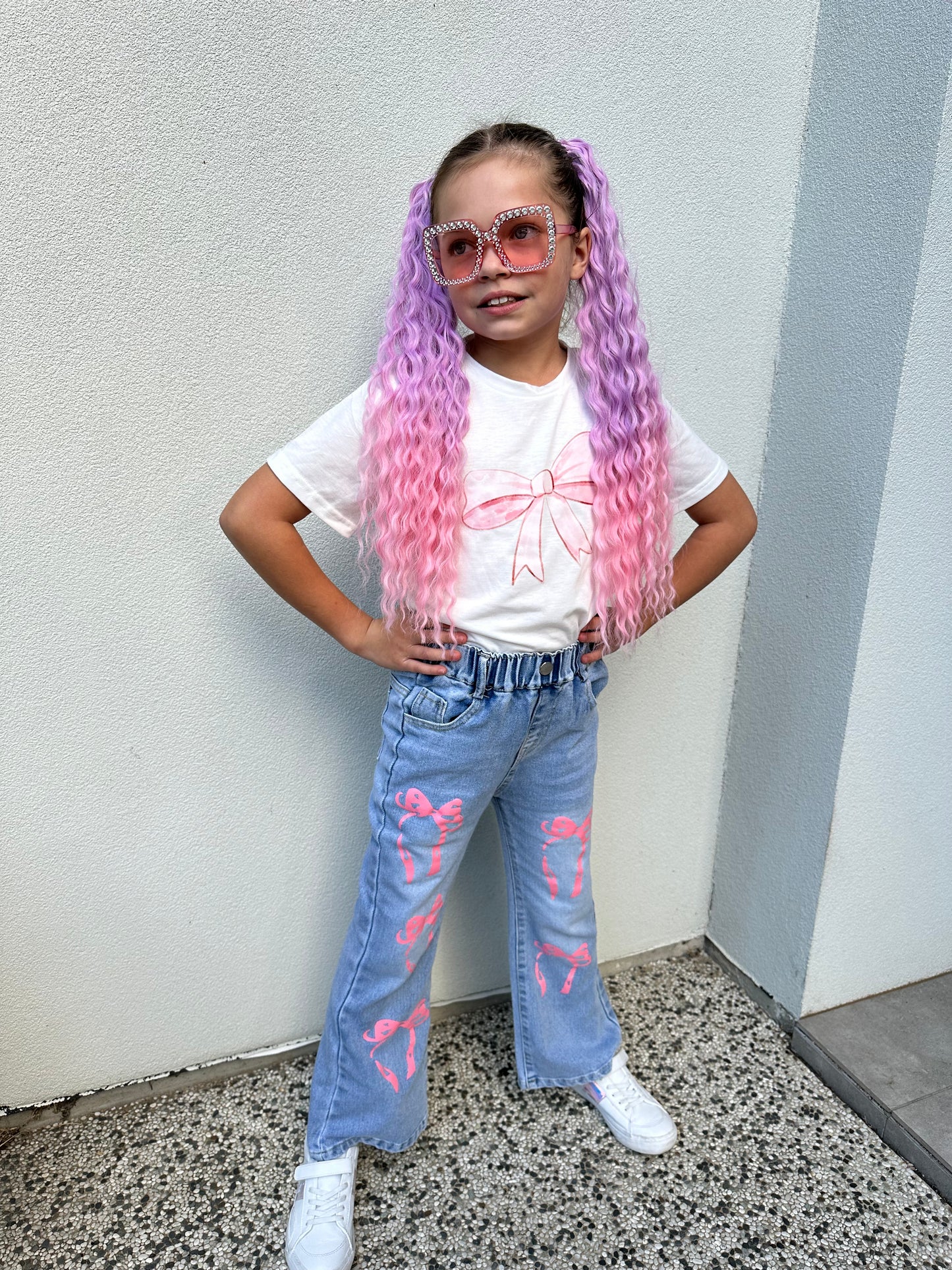 Candyfloss mermaid ponytail set