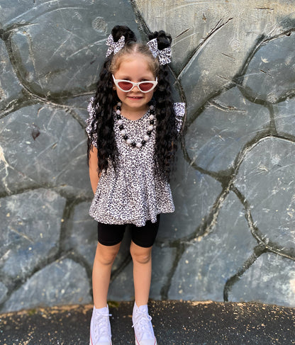 Black Noir mermaid ponytail set