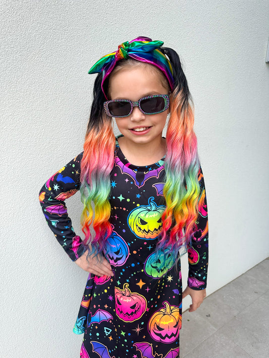 Trick or Treat mermaid ponytail set