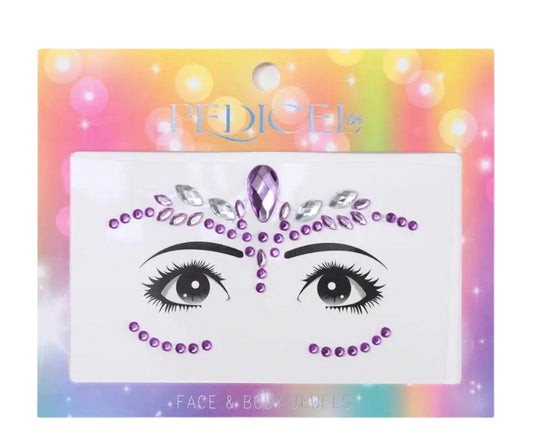 Face Gems - Purple Fairy