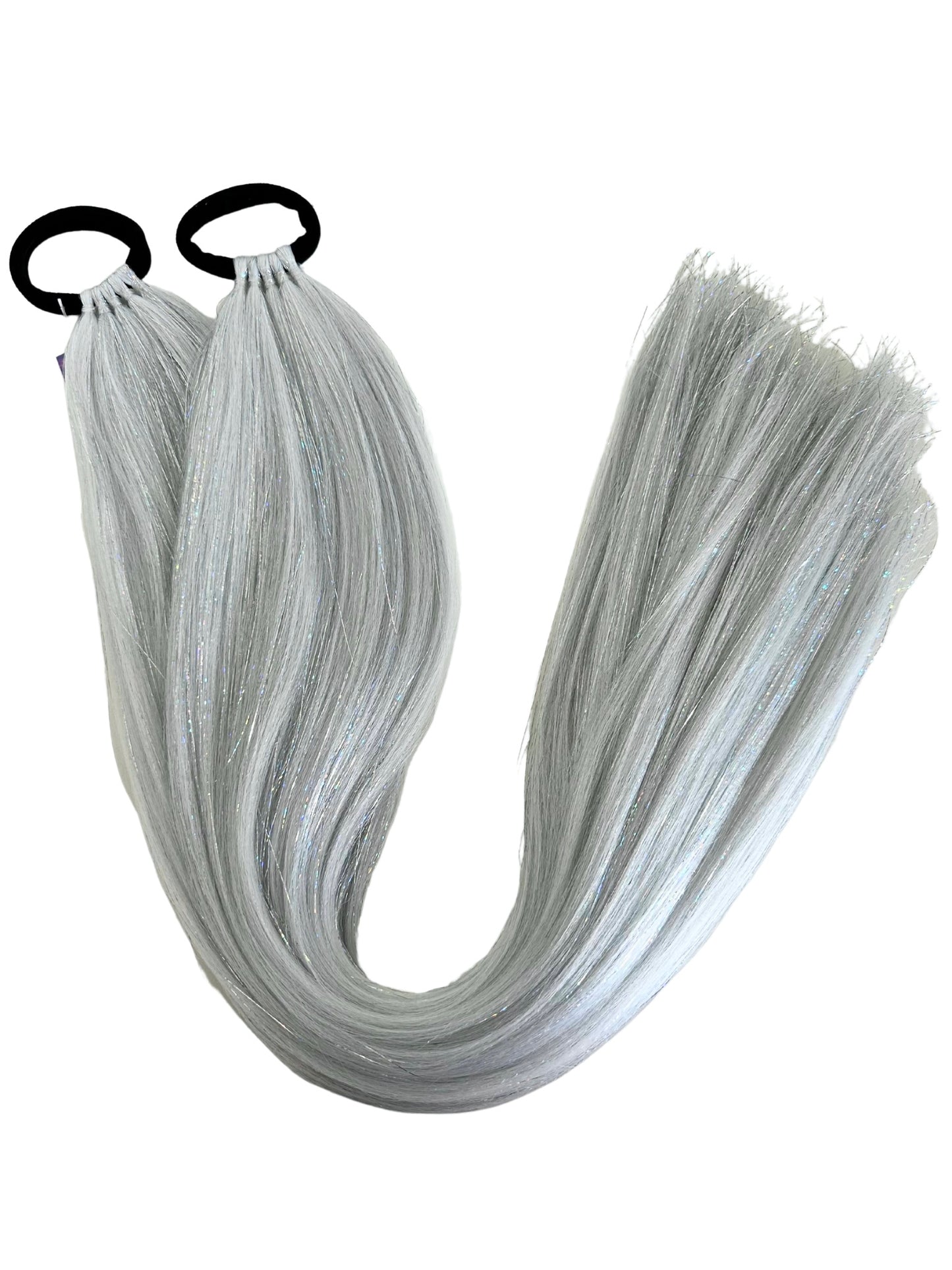 Silver Fairy shimmer braid set