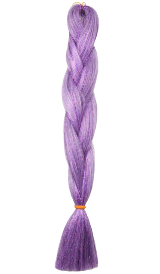 Purple Shimmer Braiding hair