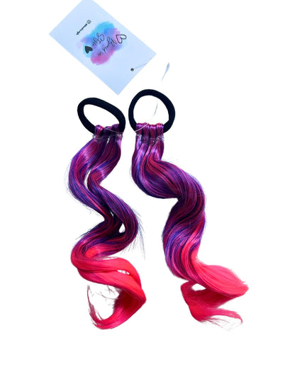 Electra MINI curled ponytail set