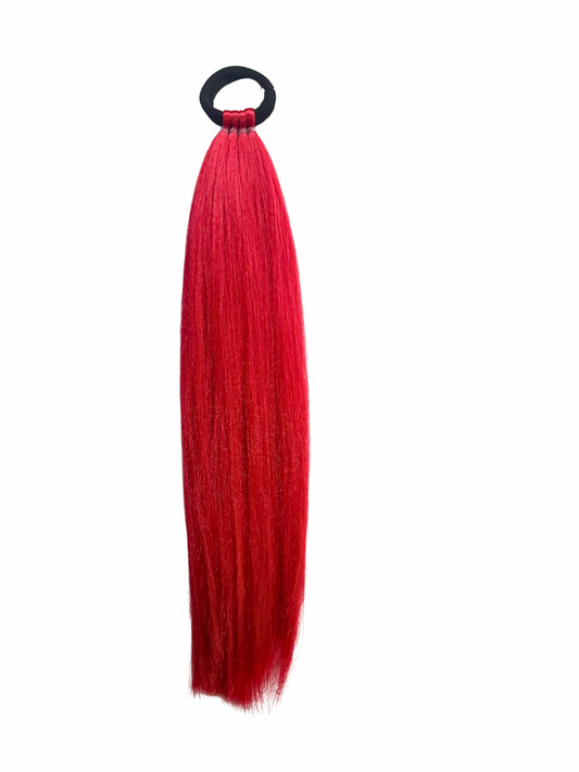 Red MINI single braid 30cm