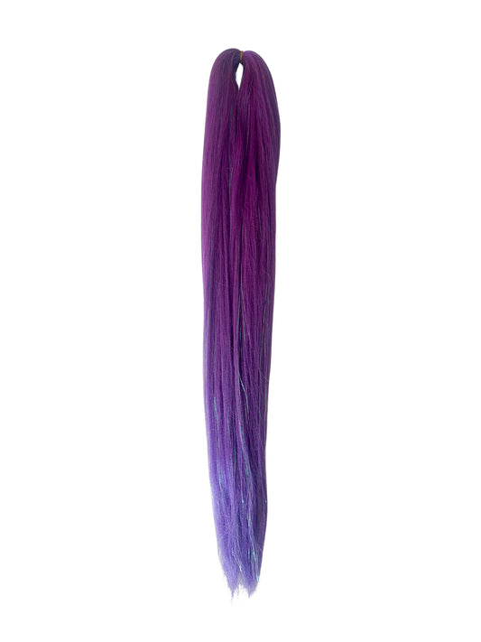 Purple Rumi Kanekalon Braiding hair