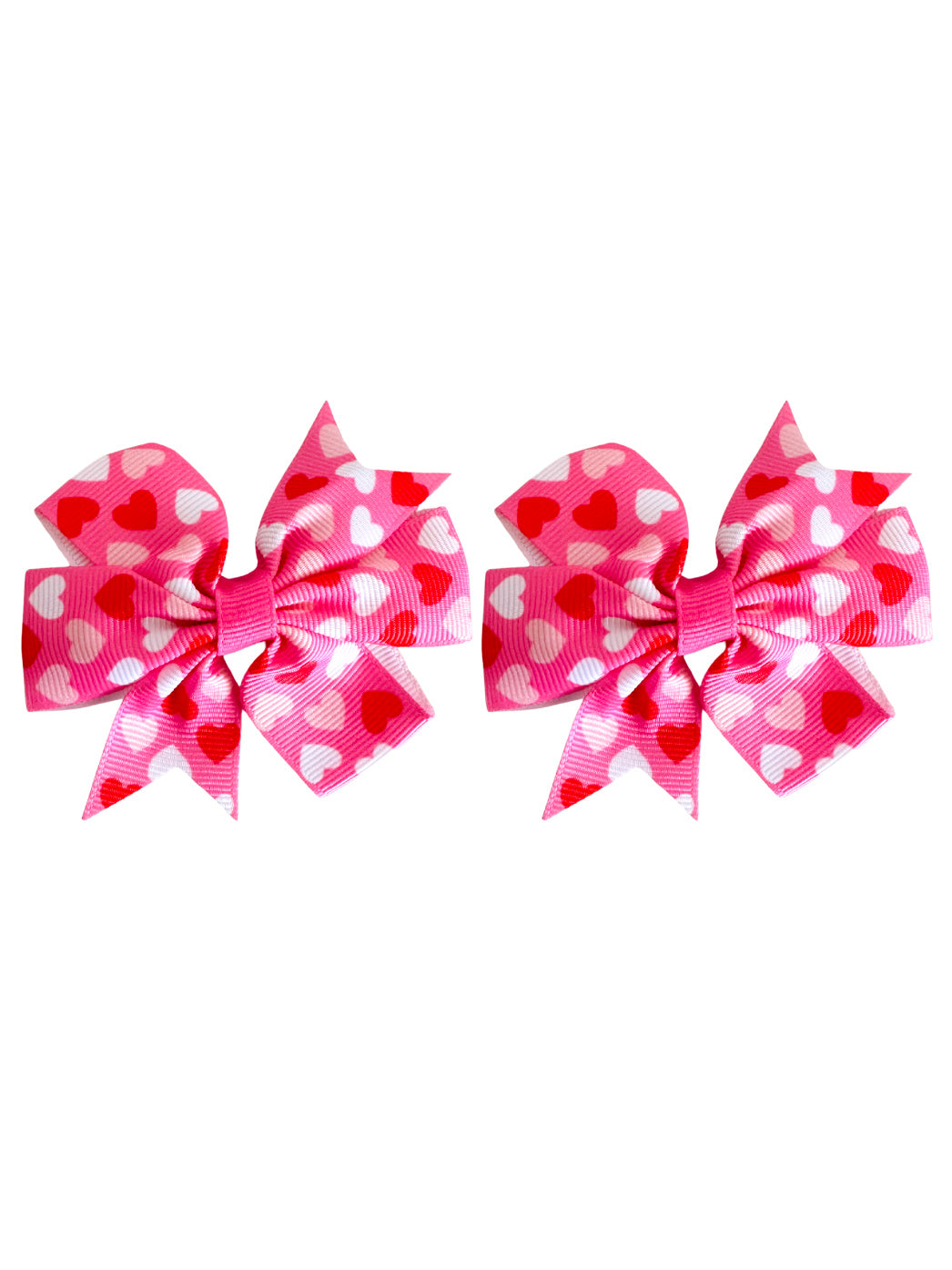 Pink Sweetheart hair bow set