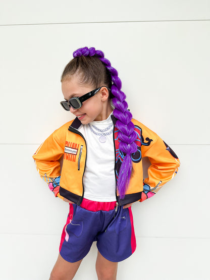 Kids yellow dress up costume