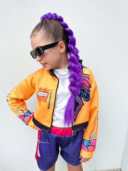 Kids yellow dress up costume