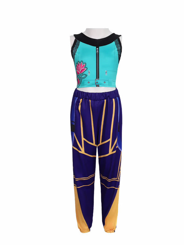 Kids two-piece vest and pants dress up costume