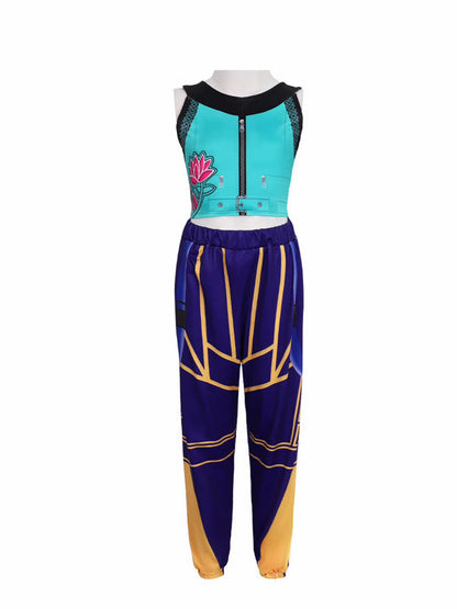 Kids two-piece vest and pants dress up costume