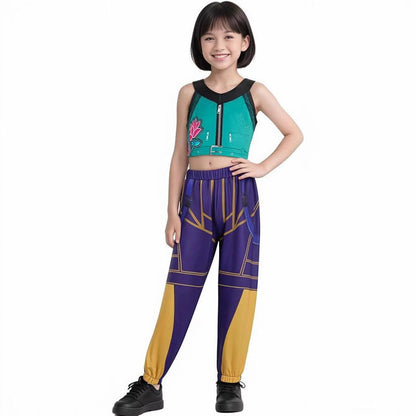 Kids two-piece vest and pants dress up costume