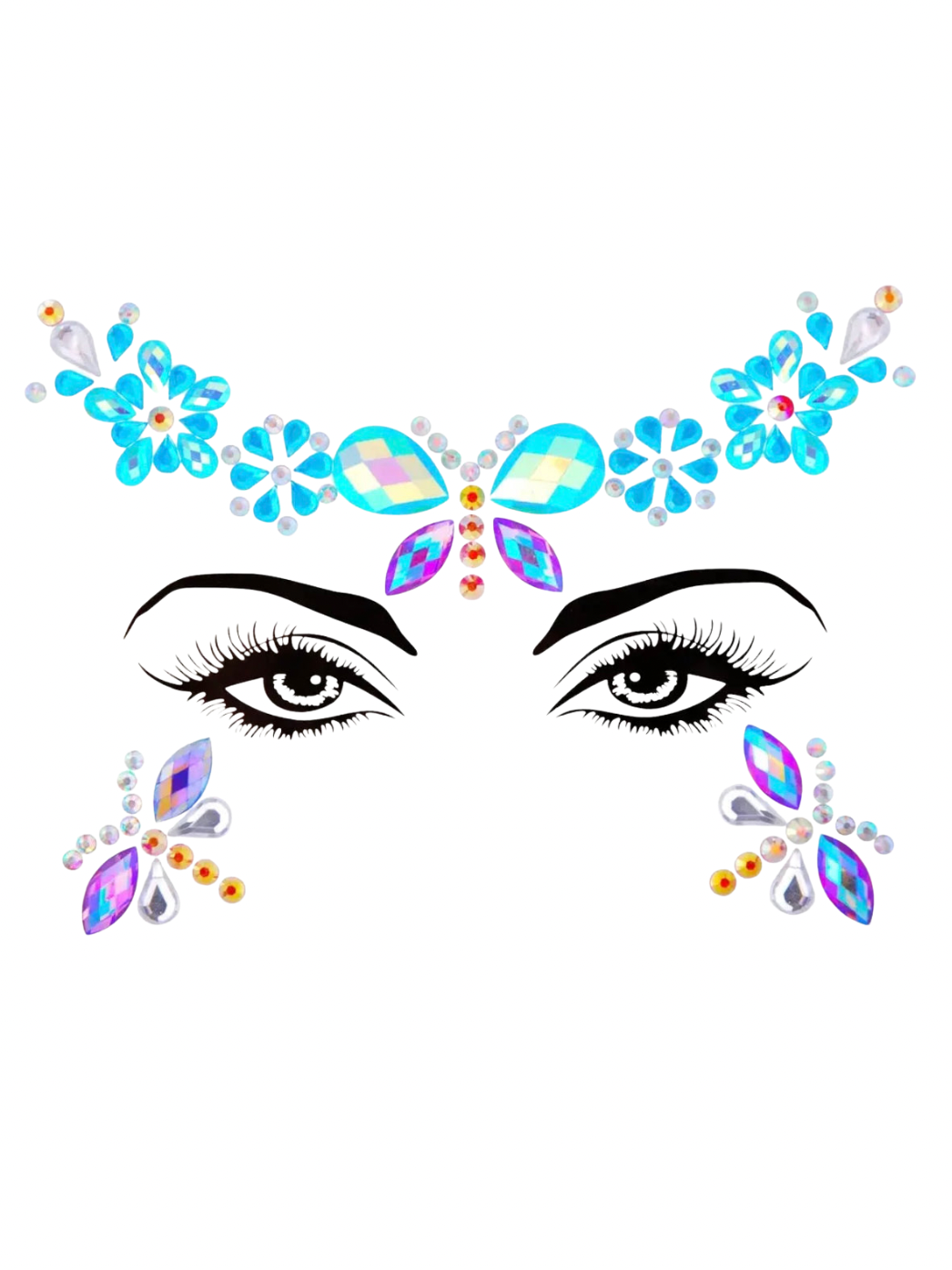 Face Gems - Butterfly