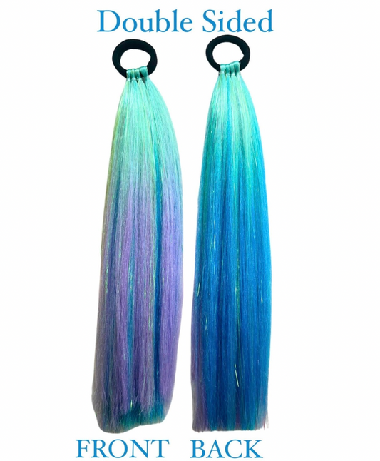 Ocean Mermaid MINI Shimmer double sided single braid 30cm