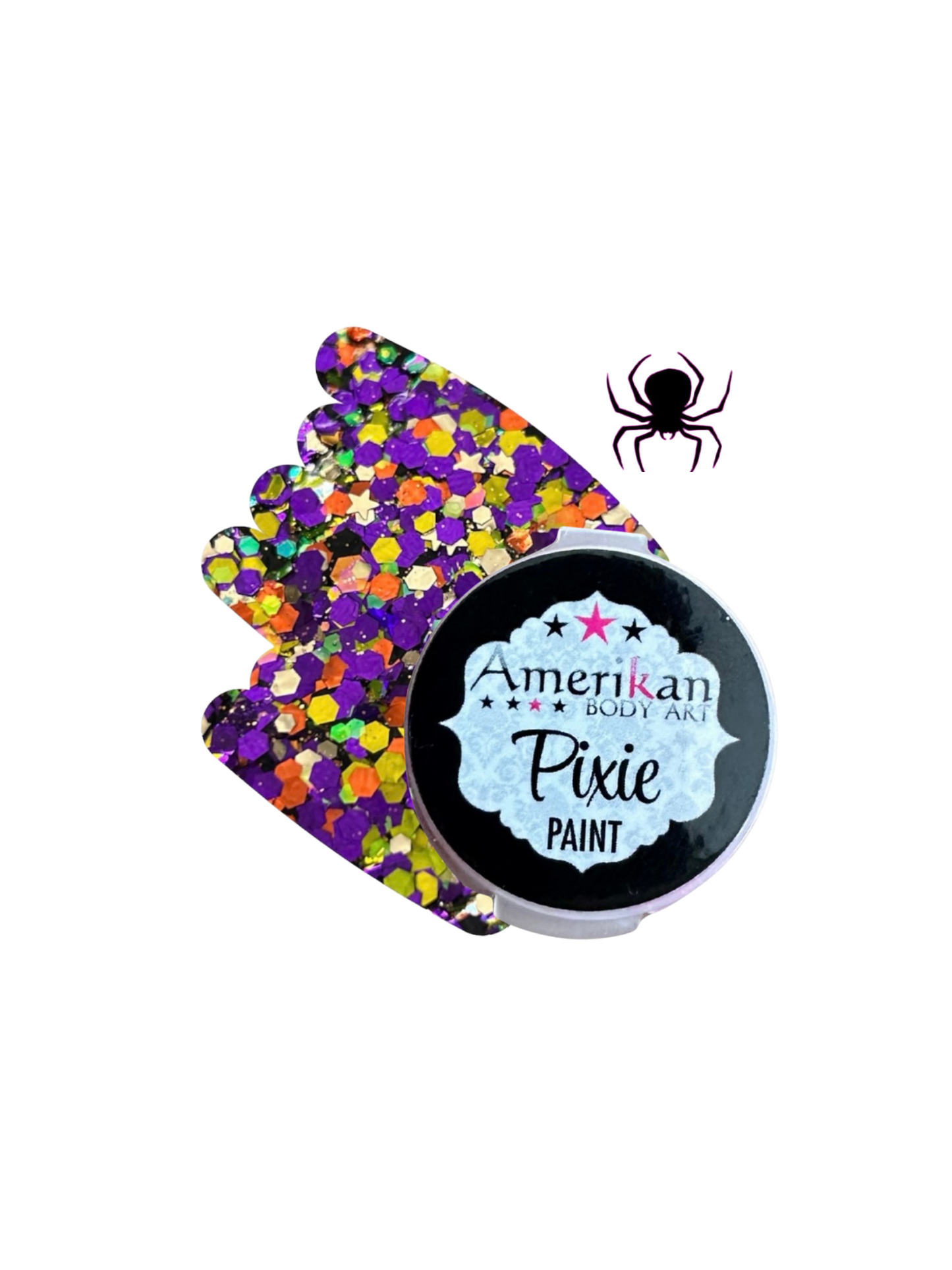 Trick or Treat Amerikan Glitter Sample pot 5g