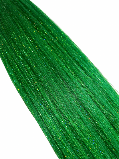 Green shimmer braid set