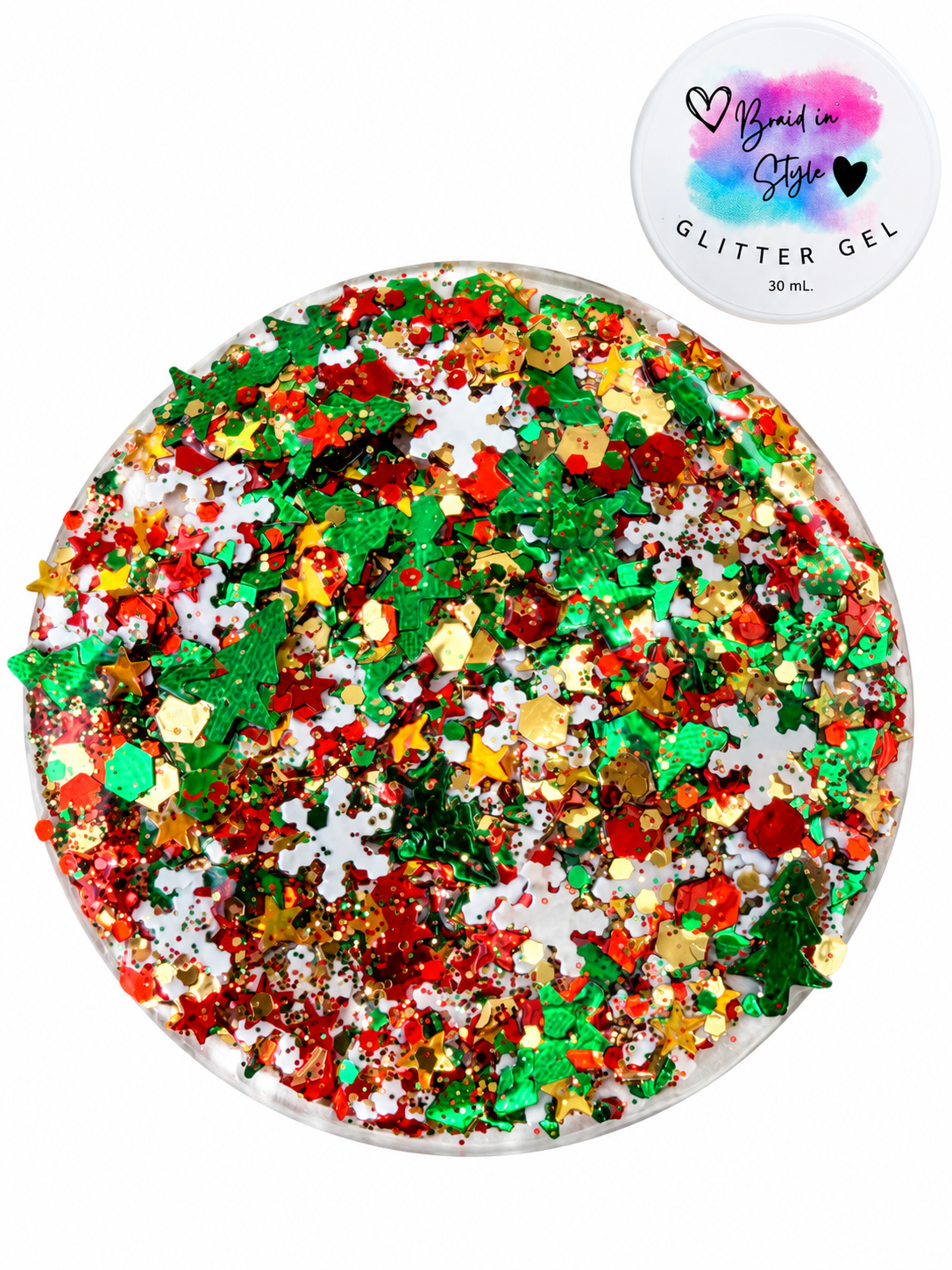 Festive Fashionista Glitter Gel 30ml
