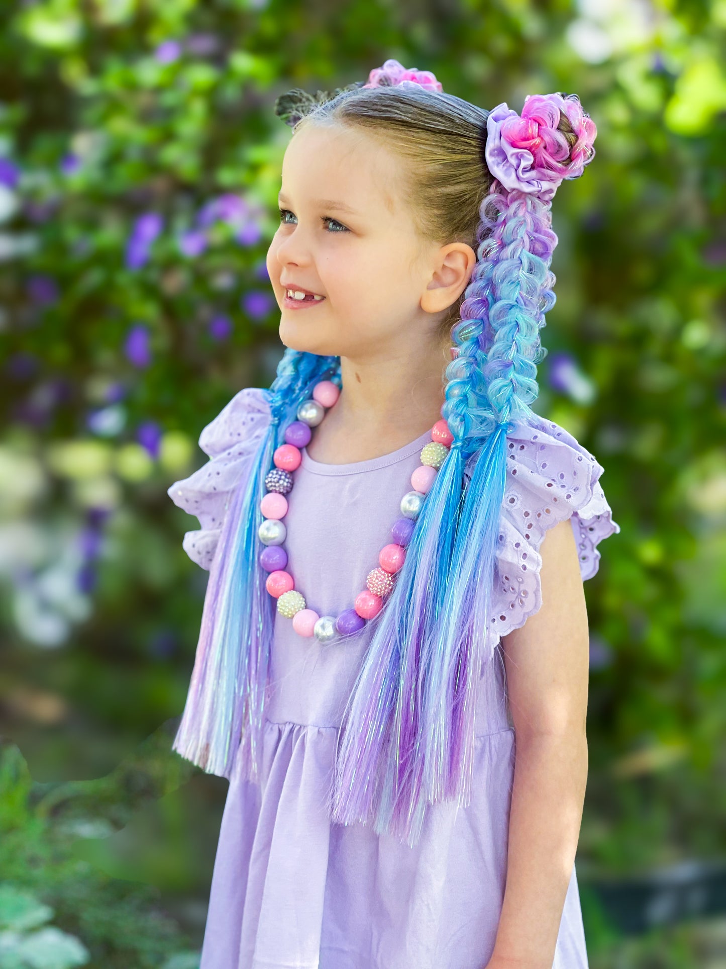 Bubblegum Ombrè Butterfly Braid Set