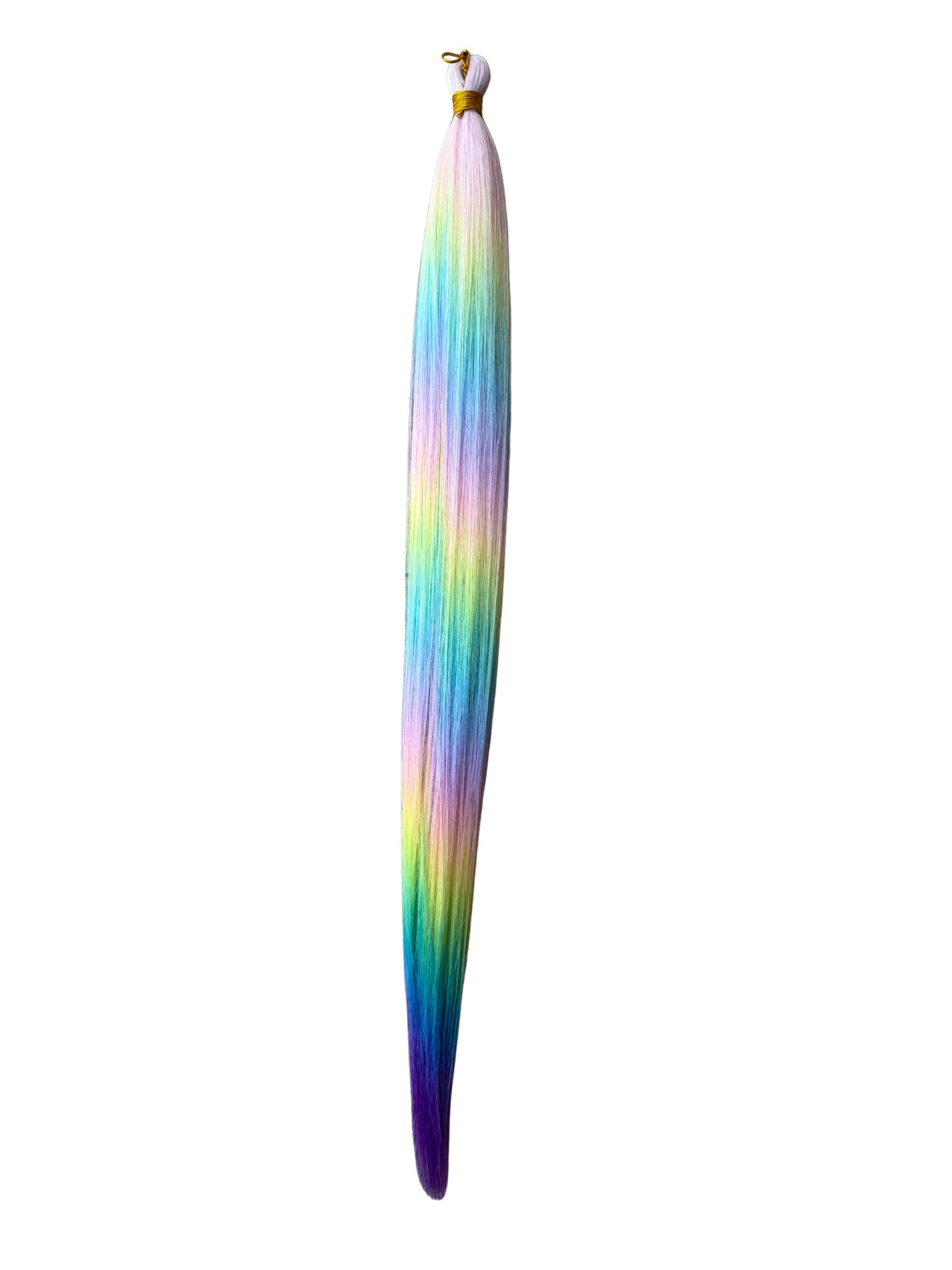 Purple Pastel Prism straight braiding hair