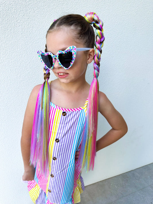 Electric Poppy braid set