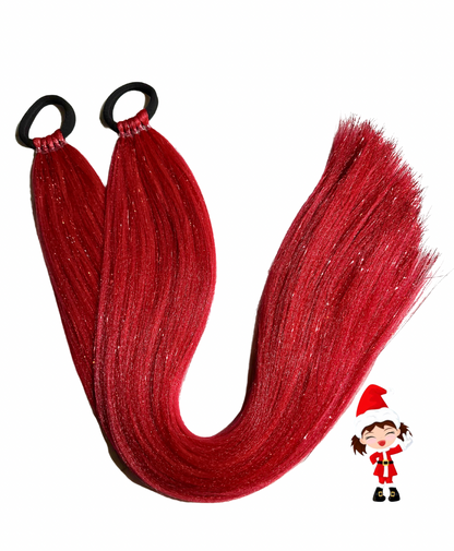 Rudolph Red Shimmer braid set