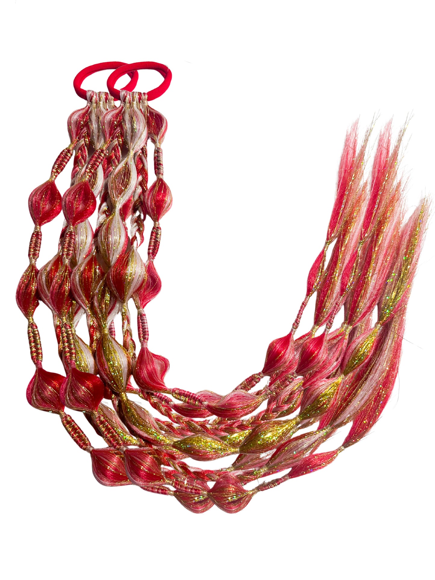 Festive Fashionista bubble braid set