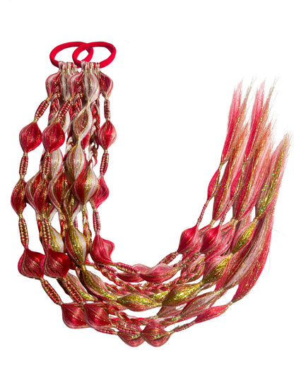 Festive Fashionista bubble braid set