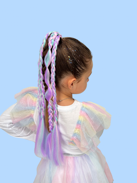 Unicorn Glow In The Dark Bubble Ponytail Limited Edition ✨