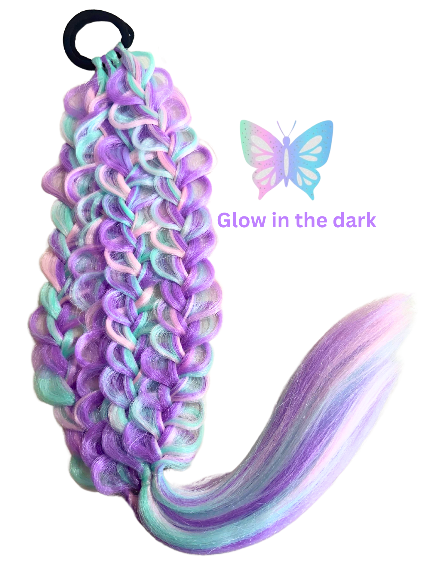 ✨New Meadow Butterfly Braid (glow in the dark)