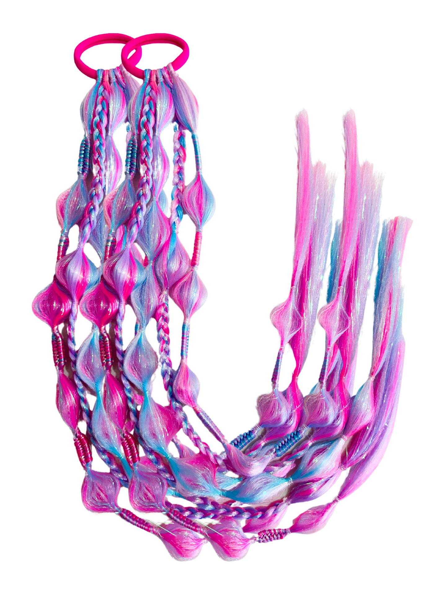 Ice Crystal Bubble Ponytail Set