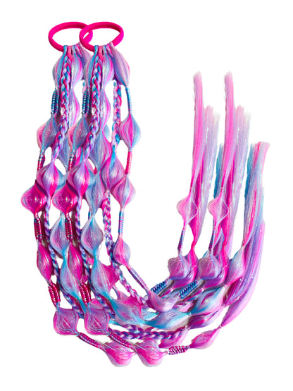 Ice Crystal Bubble Ponytail Set