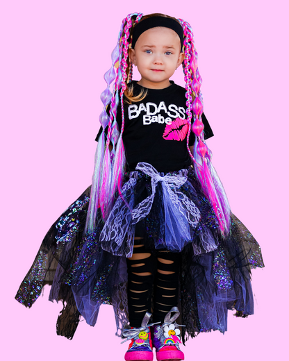 Ice Crystal Bubble Ponytail Set