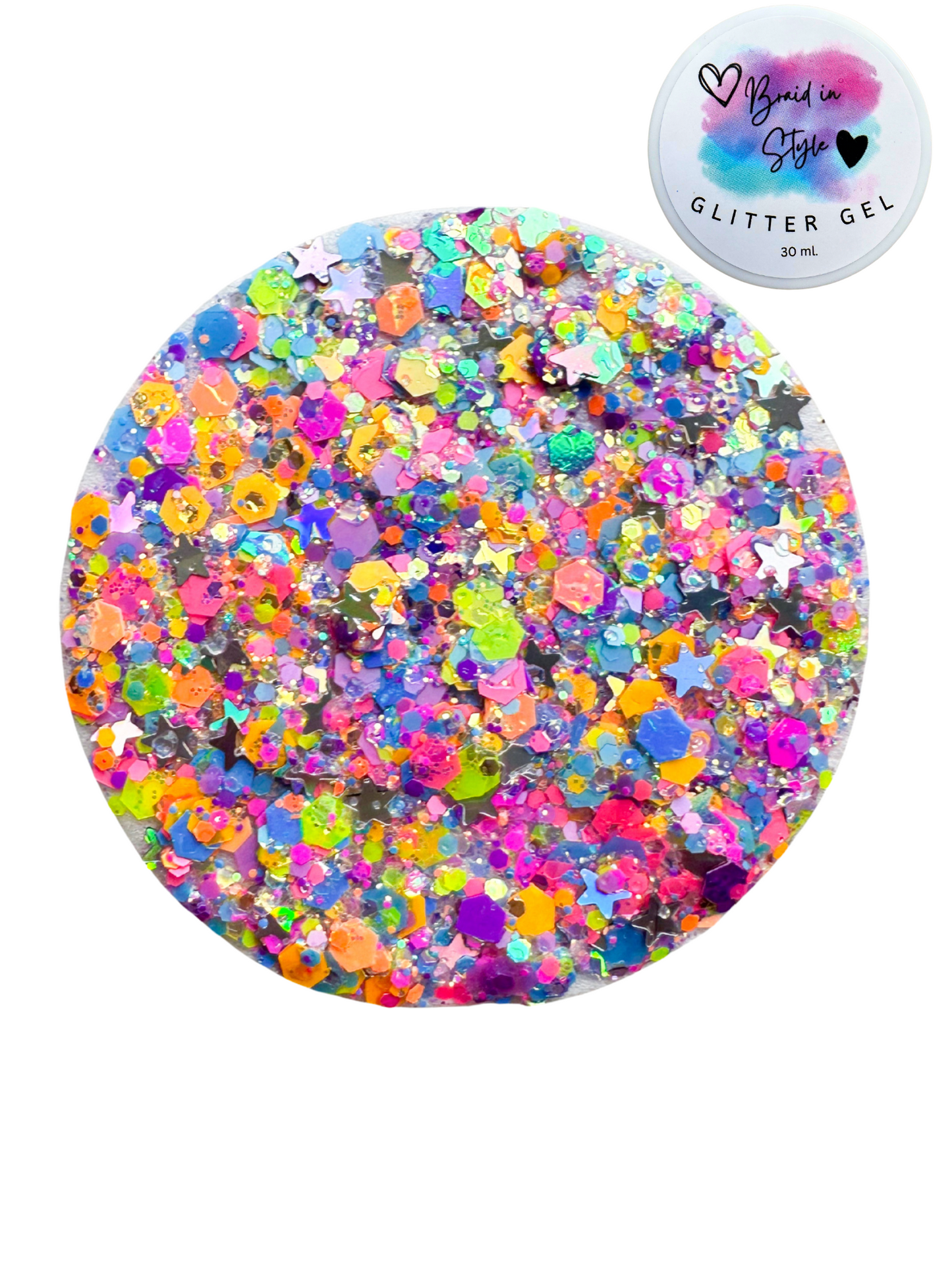 Rainbow Stargaze Glitter Gel 30ml