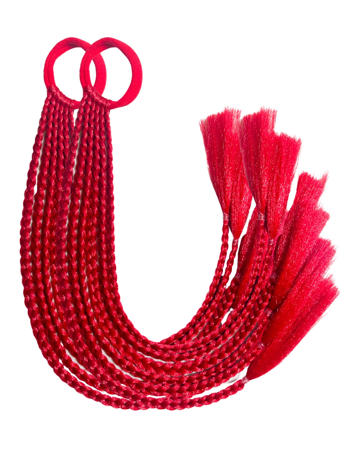 Red Braided MIDI set 45cm