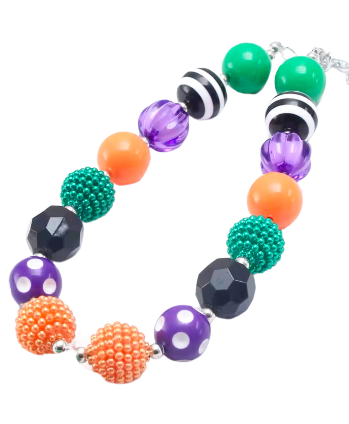 Trick or Treat bubble necklace