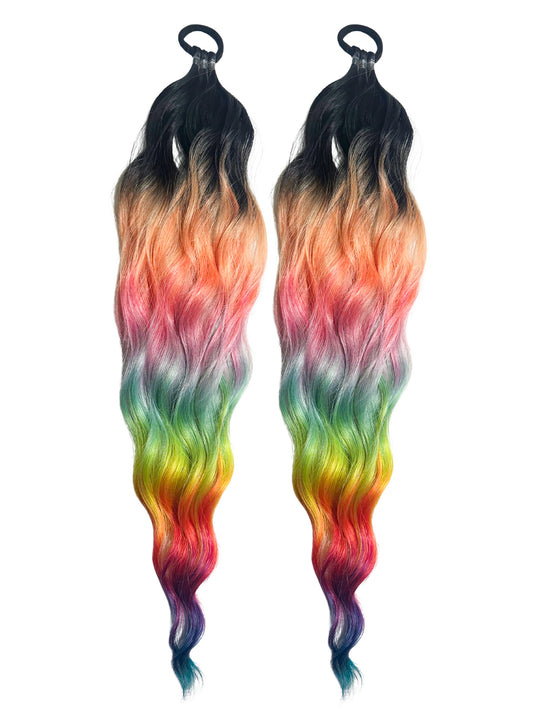 Punk princess mermaid ponytail set