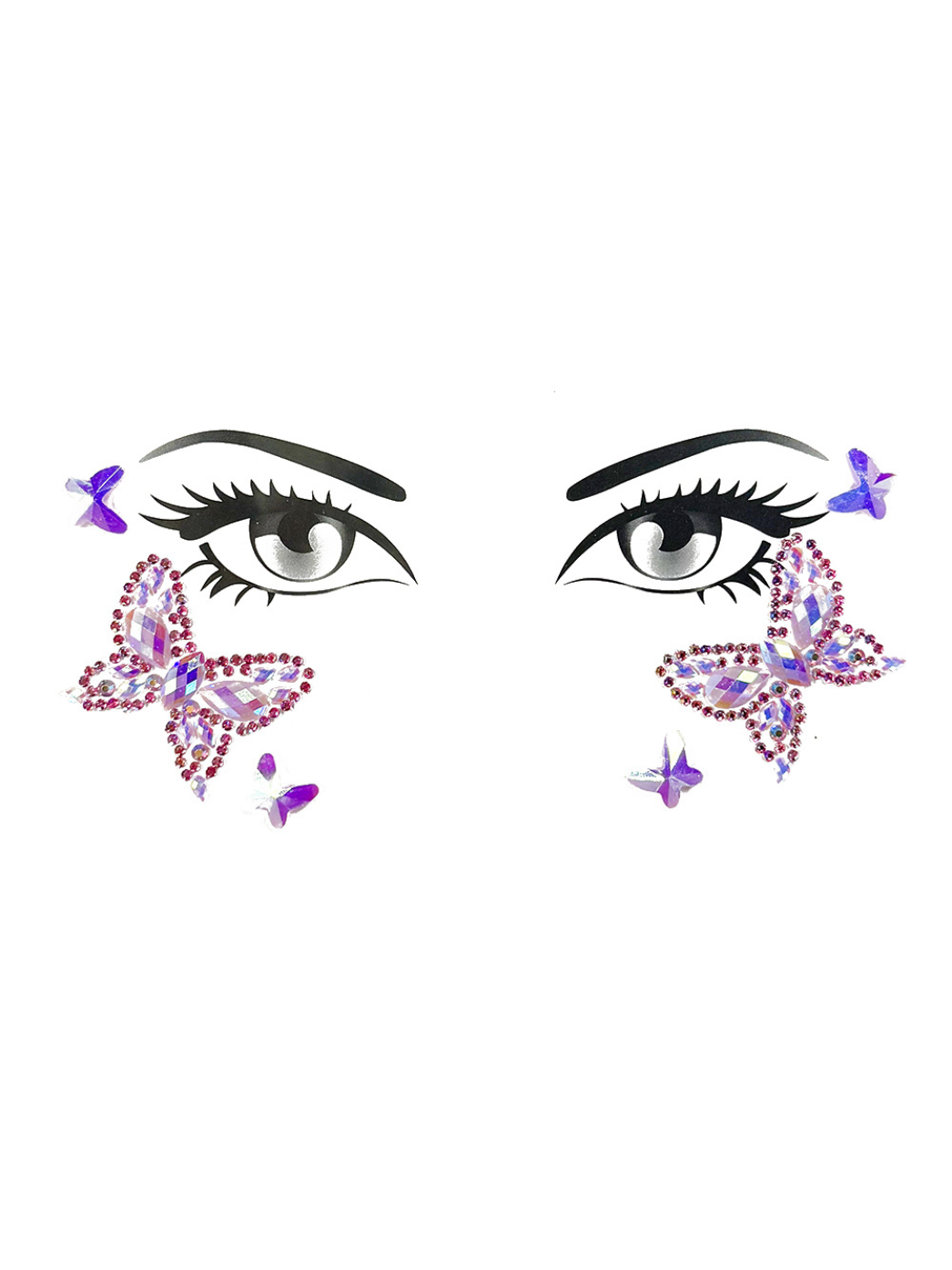 Face Gems - Butterfly