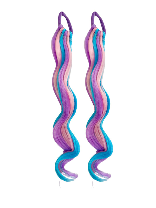 Cotton Candy Curled MIDIS 45cm longer length set