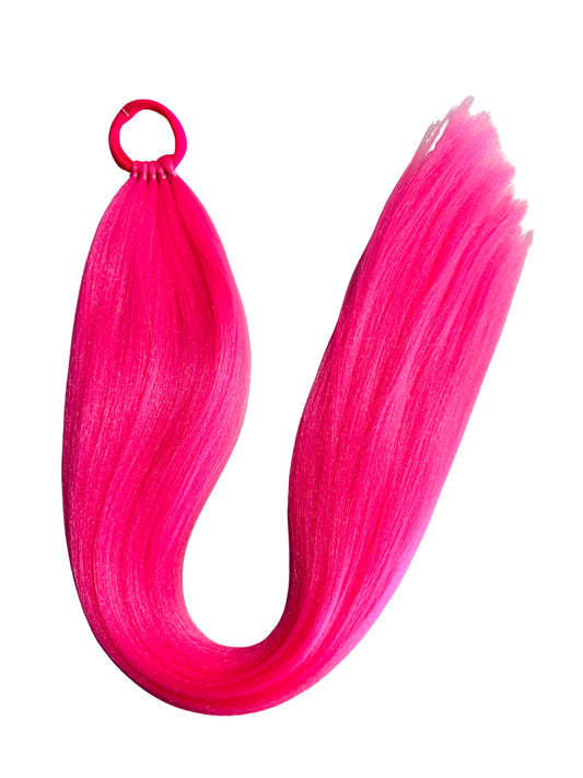 Pink sports team braid