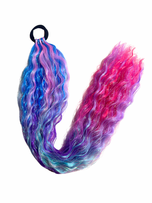 NEW Limited Edition Galaxy mermaid single ponytail
