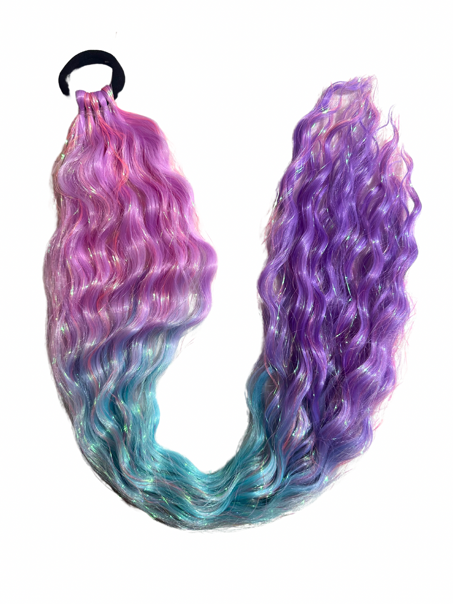 NEW Bubblegum mermaid single ponytail