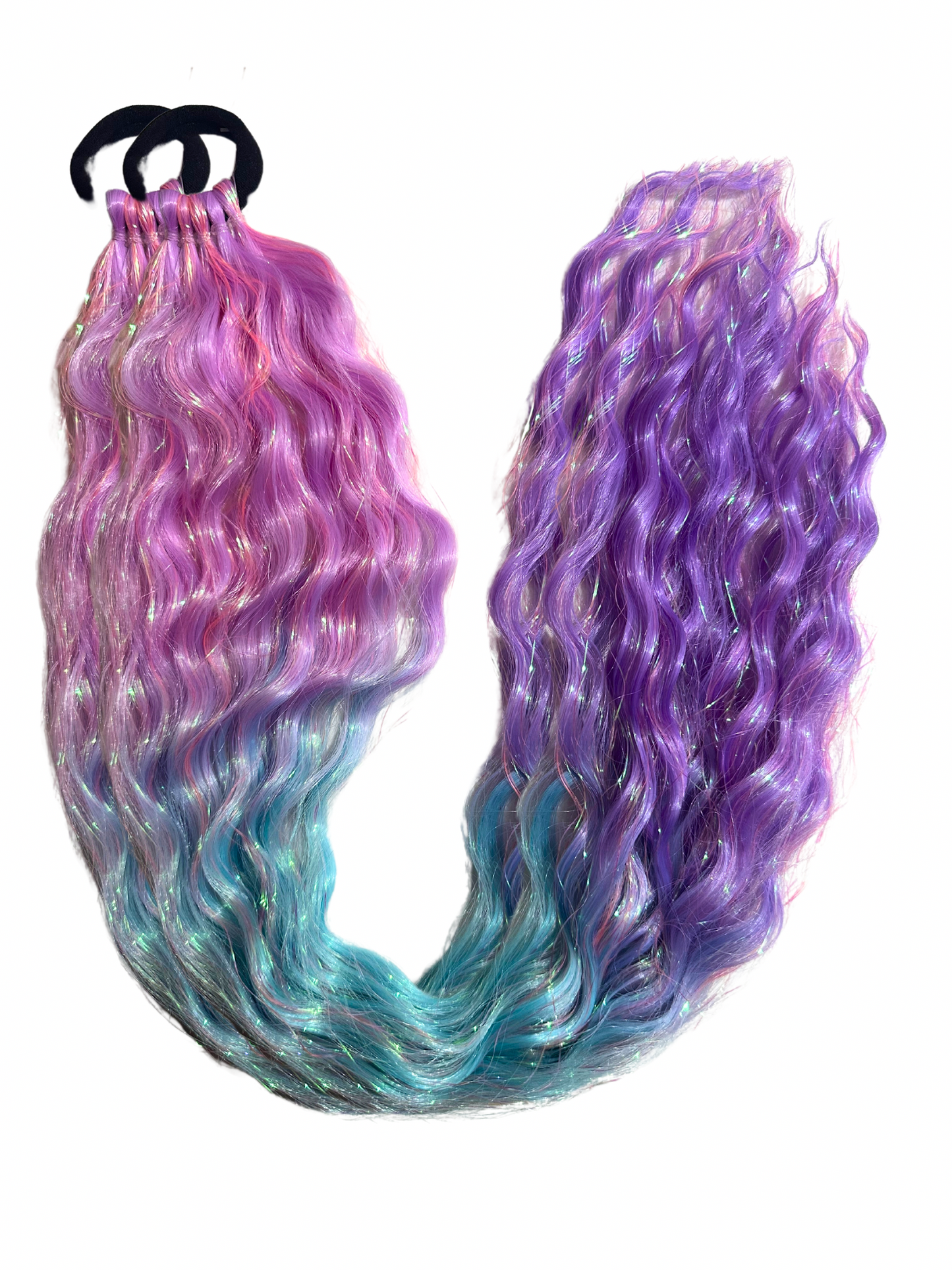 NEW Bubblegum mermaid ponytail set