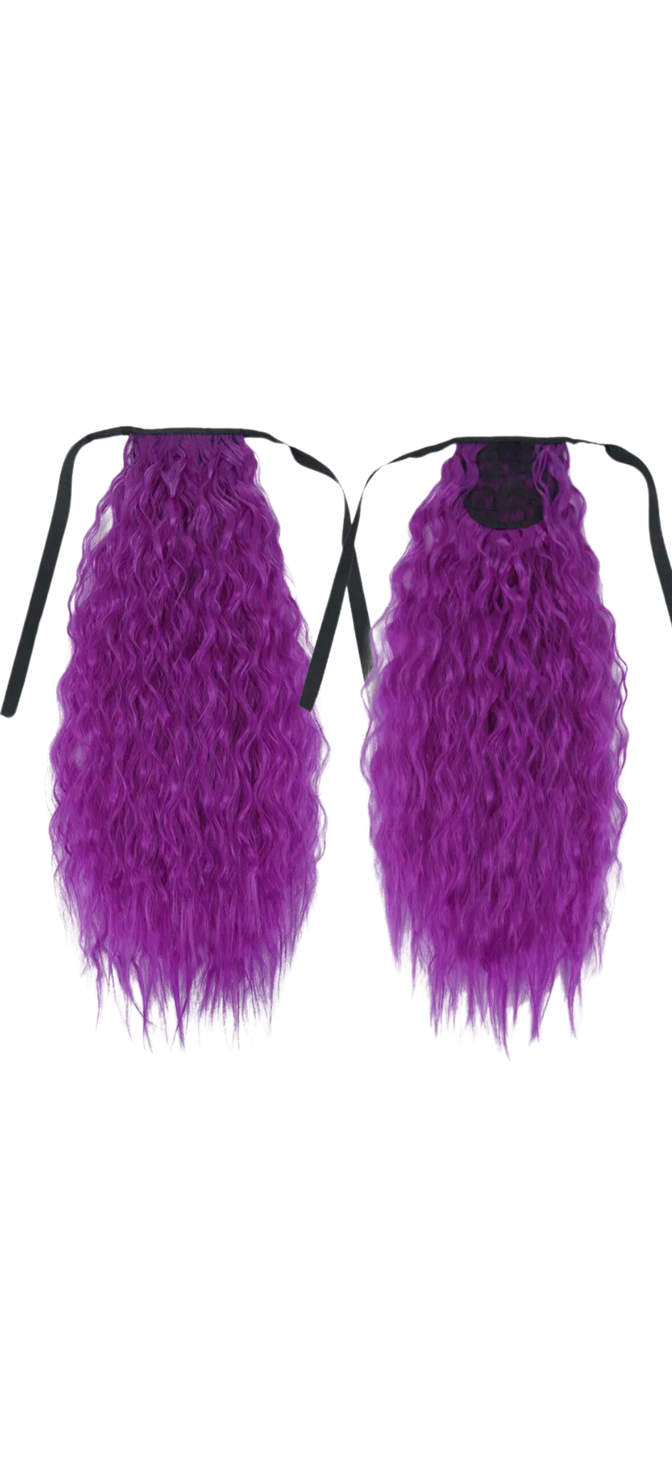 Purple Rain mermaid hair ponytail
