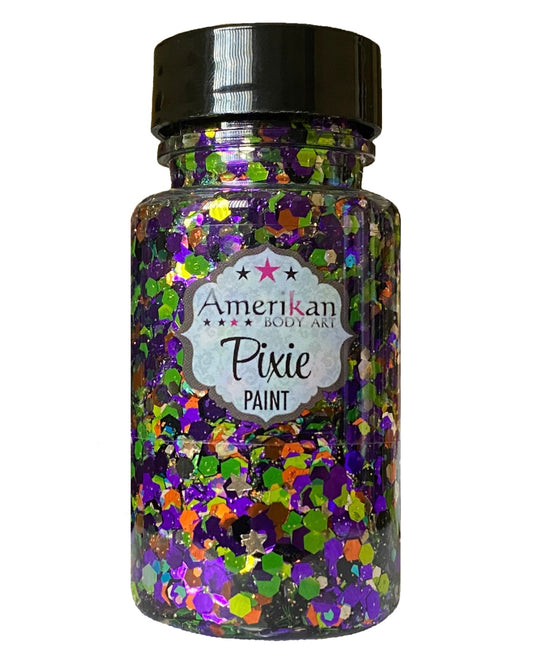 Amerikan glitter paint Halloween trick or treat